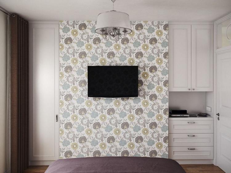 Однокомнатная квартира 40 м2 - дизайн интерьера