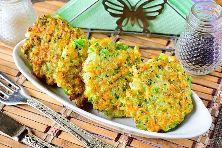 Овощные котлеты из брокколи - рецепты