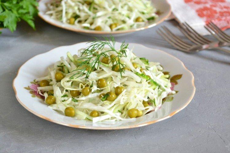 Овощной салат Пестрый - рецепты