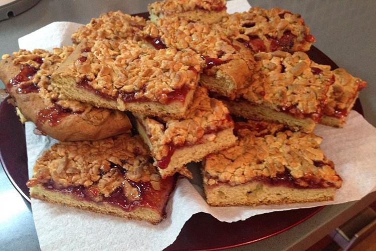 Пирог с вареньем на растительном масле - рецепты