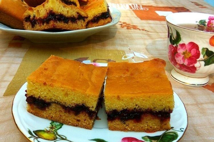 Заливной пирог с вареньем - рецепты