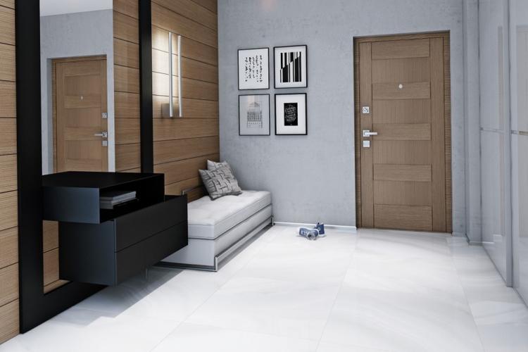 Плитка для пола в прихожей - фото