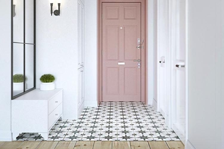 Плитка для пола в прихожей - фото