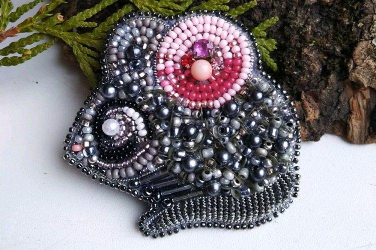 Новогодняя крыса из бисера - Подарки на Новый год 2020 своими руками