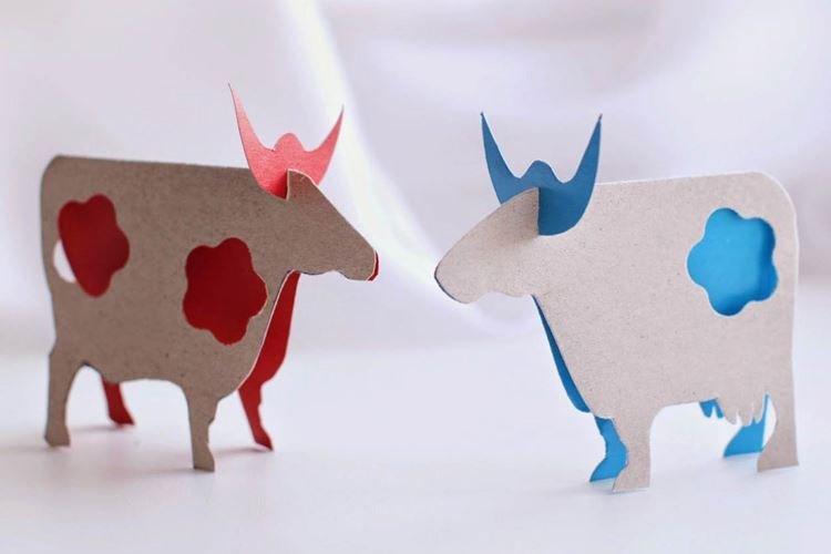 Поделка бычок на Новый год 2021 своими руками - фото и идеи