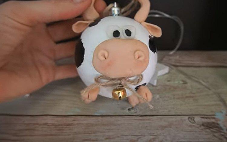 Поделка бычок на Новый год 2021 своими руками - фото и идеи