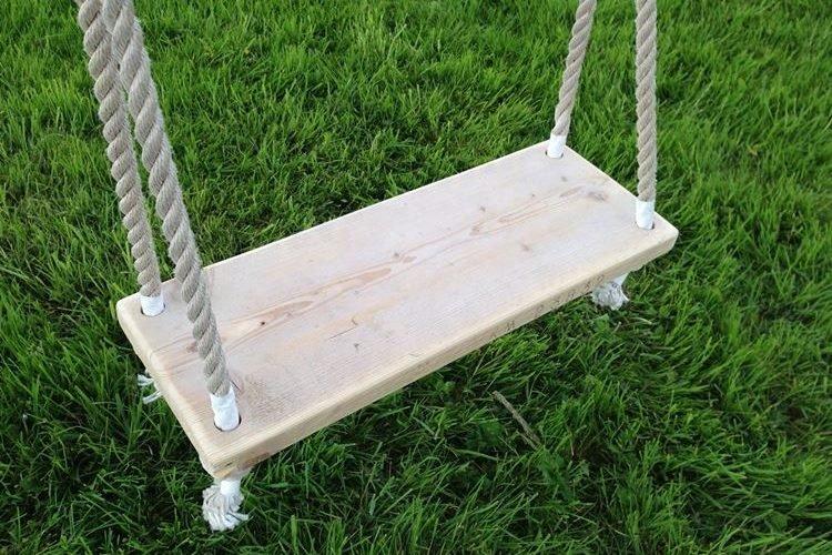 Детские качели на дереве - Поделки для дачи и сада своими руками