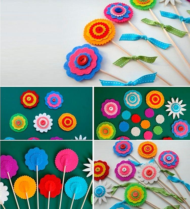 Поделки из фетра для детей 5-6 лет