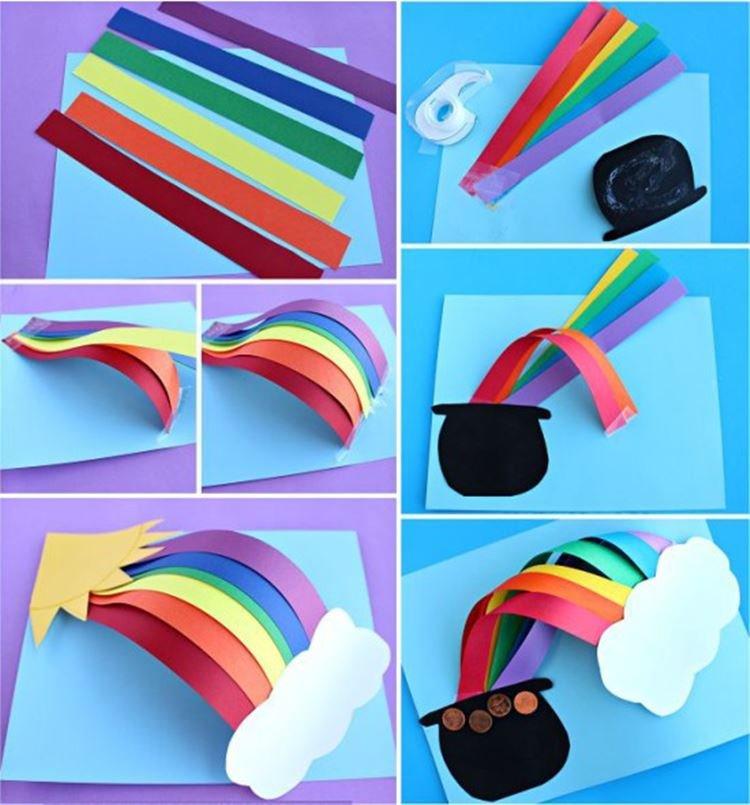 Объемные аппликации и панно - Поделки из бумаги для детей