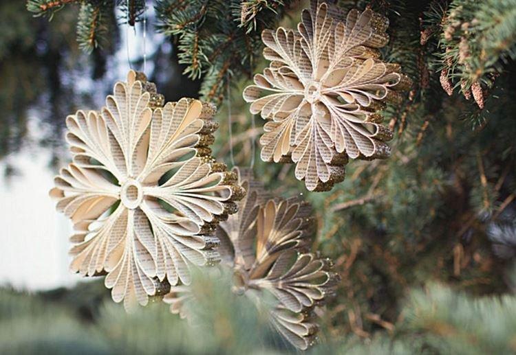 Поделки из бумаги на Новый год своими руками - фото и идеи