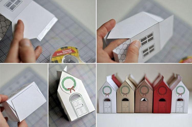 Картонный город - Поделки из картона своими руками