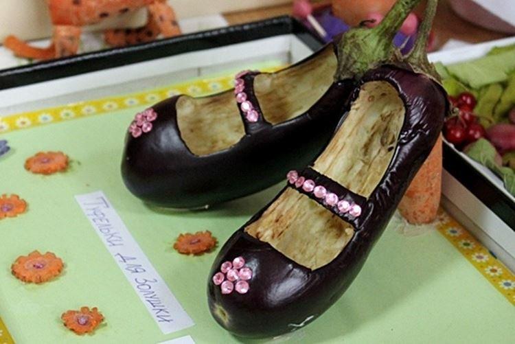 Поделки из овощей для детского сада - фото и идеи