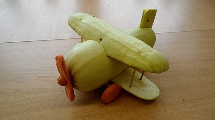 Поделки из овощей для детского сада - фото и идеи