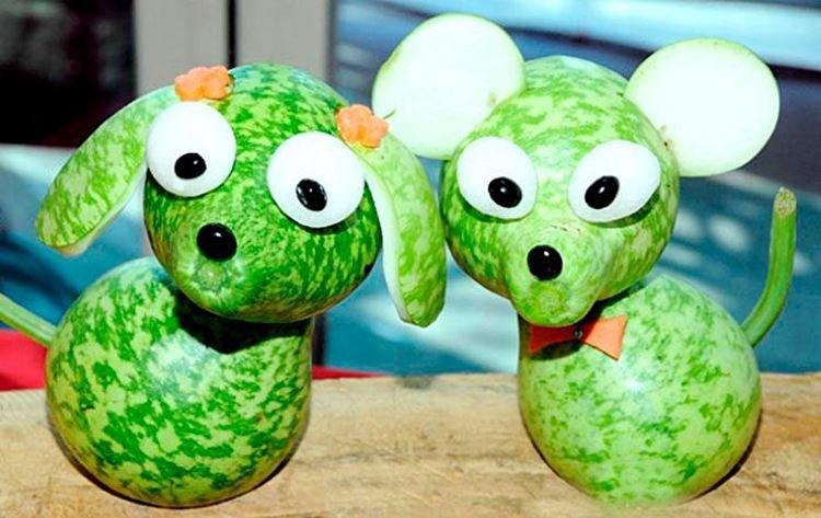 Поделки из овощей в школу своими руками – фото и идеи