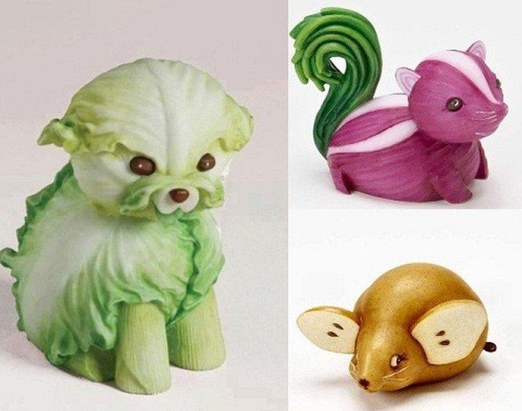 Поделки из овощей в школу своими руками – фото и идеи