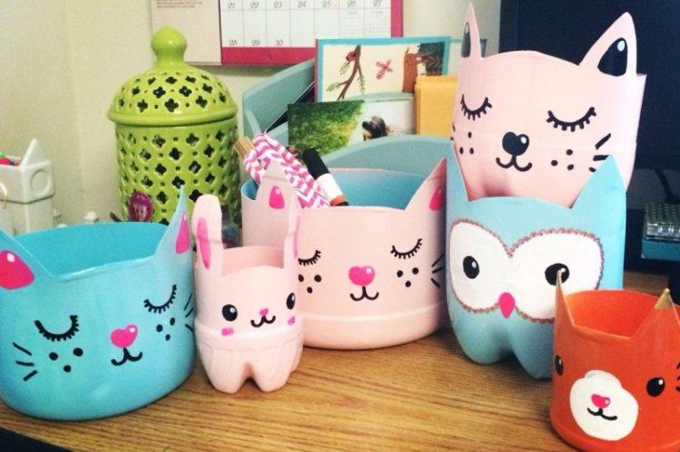 Горшки и вазы для цветов - Поделки из пластиковых бутылок своими руками