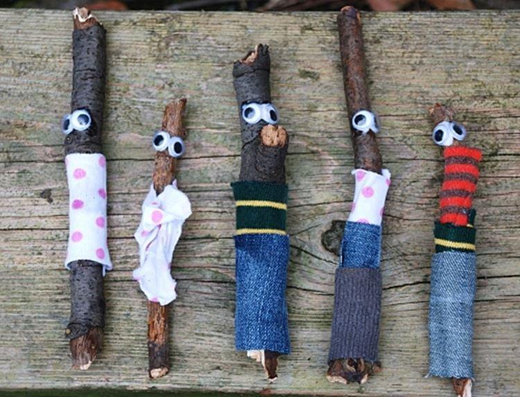 Поделки из природного материала для детского сада - фото и идеи