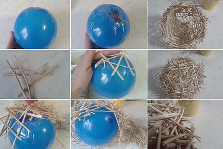 Подставка из веток - Поделки из природного материала для начальной школы