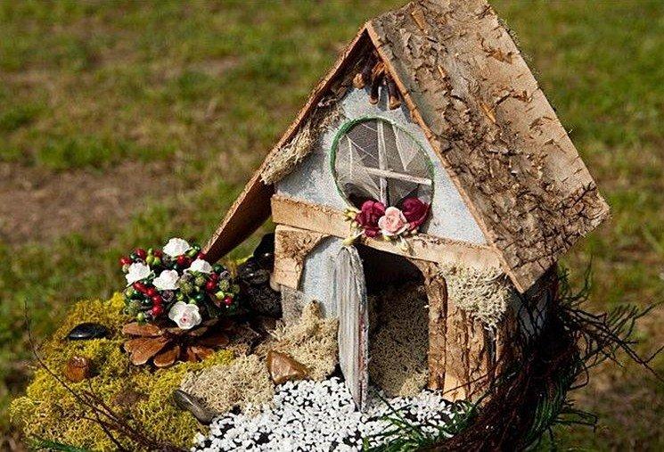 Поделки из природного материала для начальной школы - фото и идеи