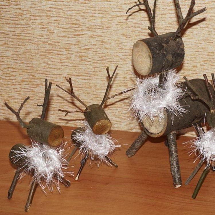 Поделки из природного материала для начальной школы - фото и идеи