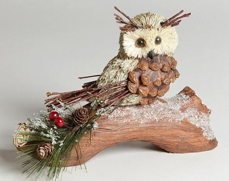 Поделки из природного материала для начальной школы - фото и идеи