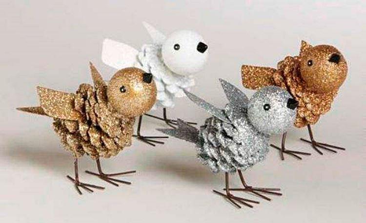 Поделки из шишек для детей - фото и идеи