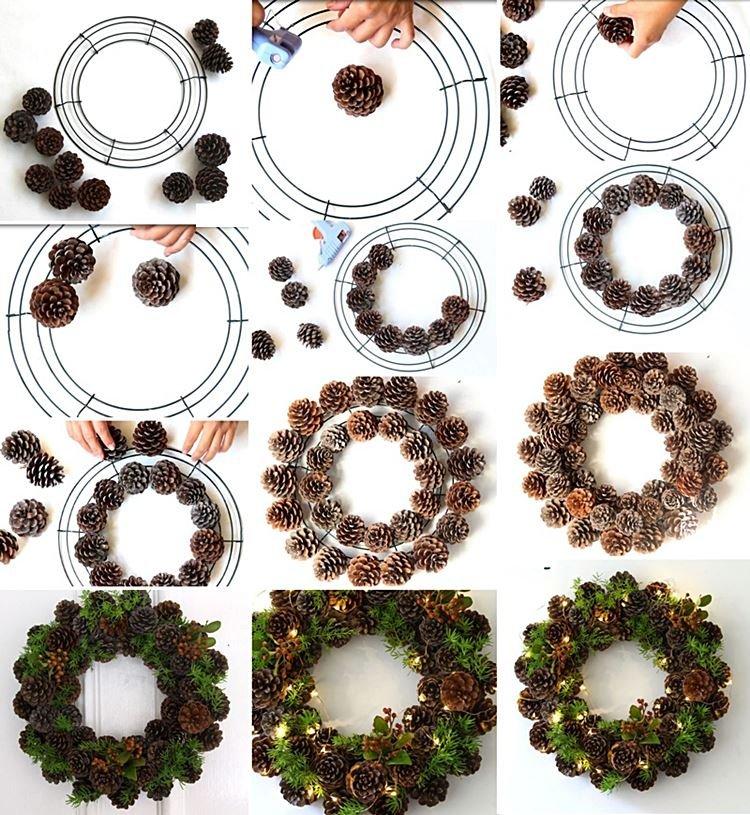 Поделки из шишек для детей - фото и идеи