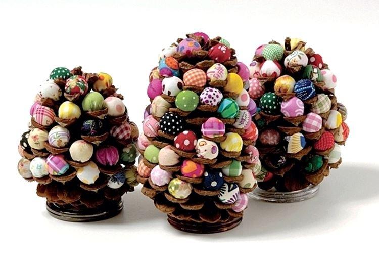 Поделки из шишек для детей - фото и идеи