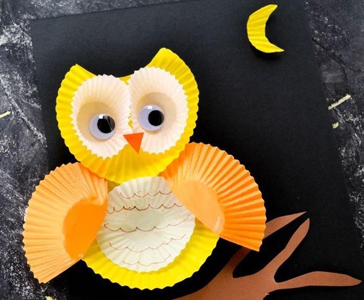 Поделки из бумажных розеток в детский садик своими руками