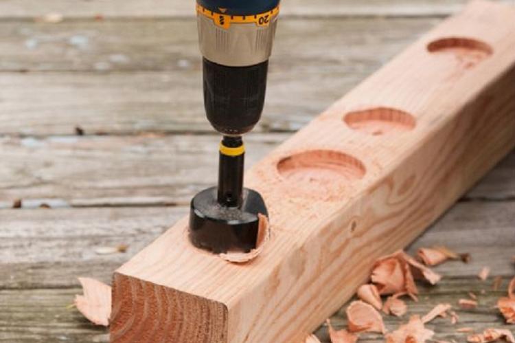 Оригинальный подсвечник из бруска - Подсвечник из дерева своими руками