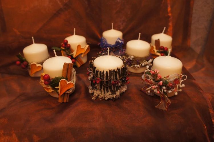 Подсвечники своими руками - фото-идеи