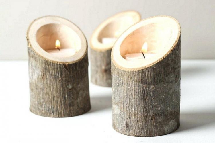 Подсвечники своими руками - фото-идеи