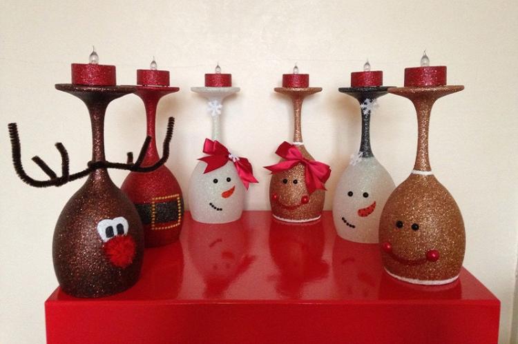 Подсвечники своими руками - фото-идеи