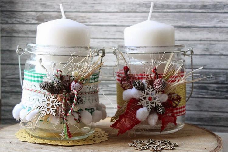 Подсвечники своими руками - фото-идеи