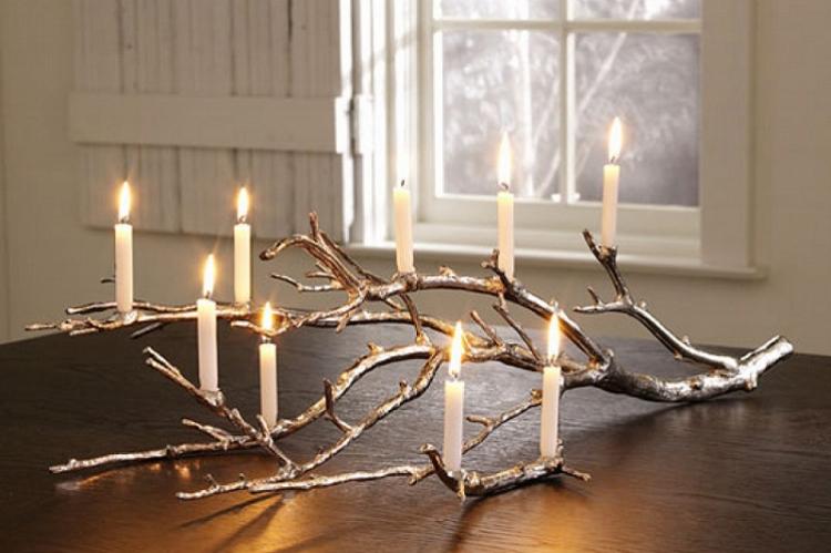 Подсвечники своими руками - фото-идеи