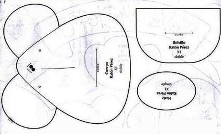 Подушка Мышка с травами своими руками