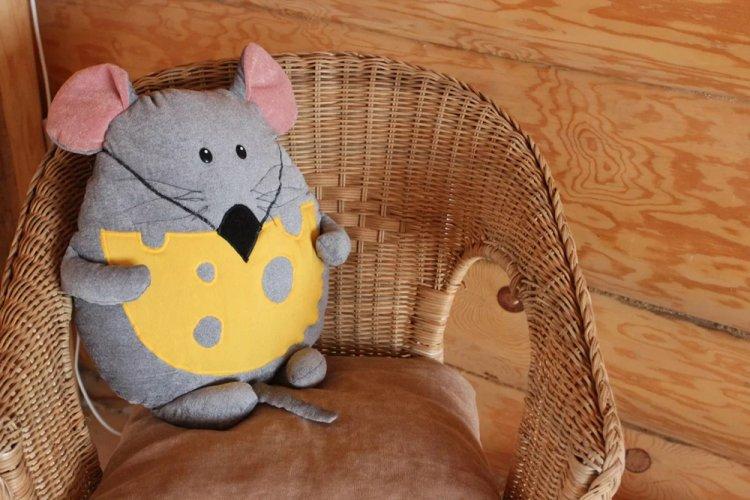 Подушка Мышка своими руками - идеи и выкройки