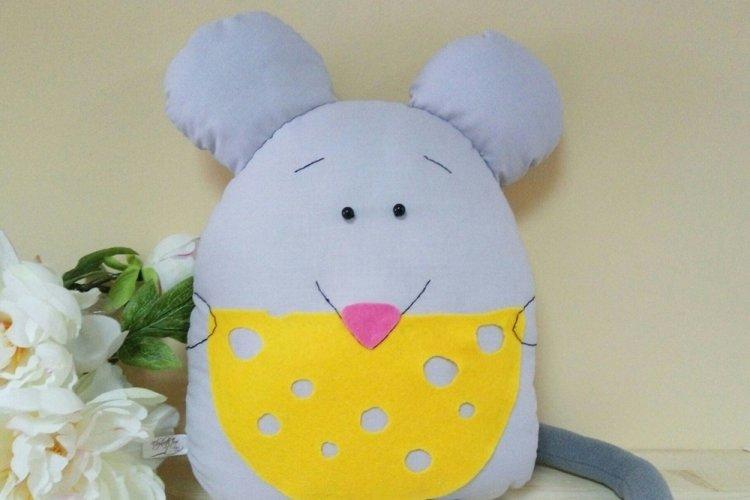 Подушка Мышка своими руками - идеи и выкройки