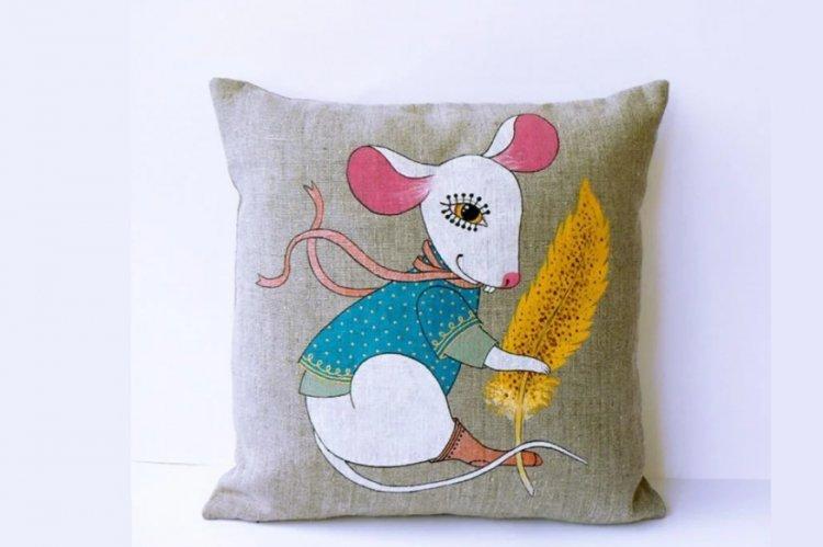 Подушка Мышка своими руками - идеи и выкройки