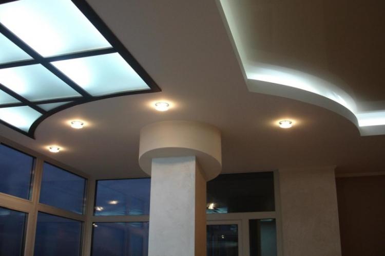 Гипсокартон - Виды подвесных потолков