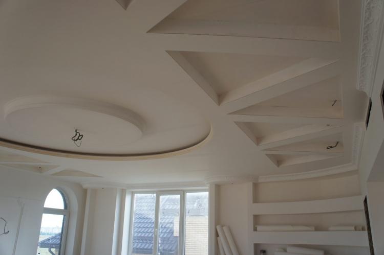 Недостатки - Потолки из гипсокартона