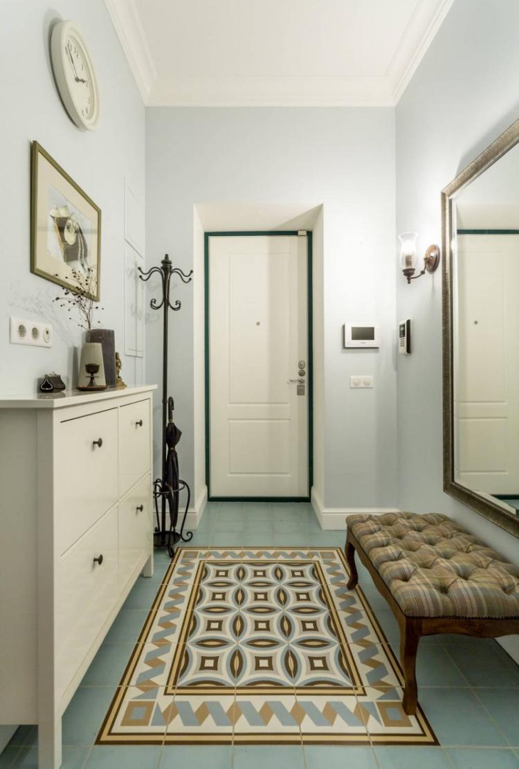 Банкетка и пуфик - Мебель для прихожей в классическом стиле