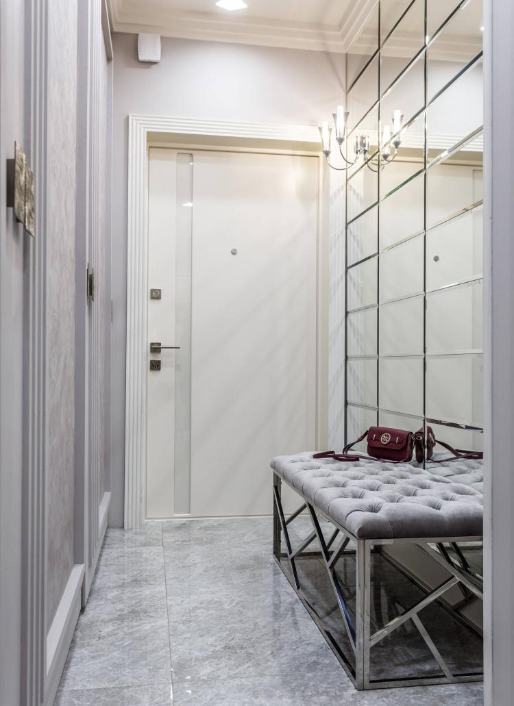 Дизайн прихожей в классическом стиле - фото реальных интерьеров