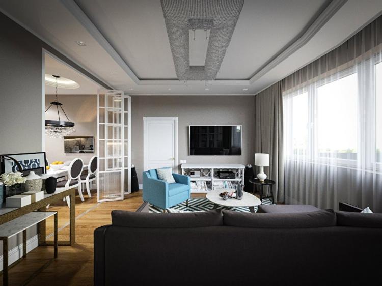 Дизайн-проект квартиры в Москве