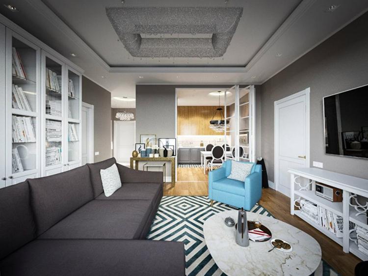 Дизайн-проект квартиры в Москве