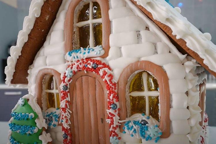 Имбирный пряничный домик своими руками - рецепт пошагово с фото