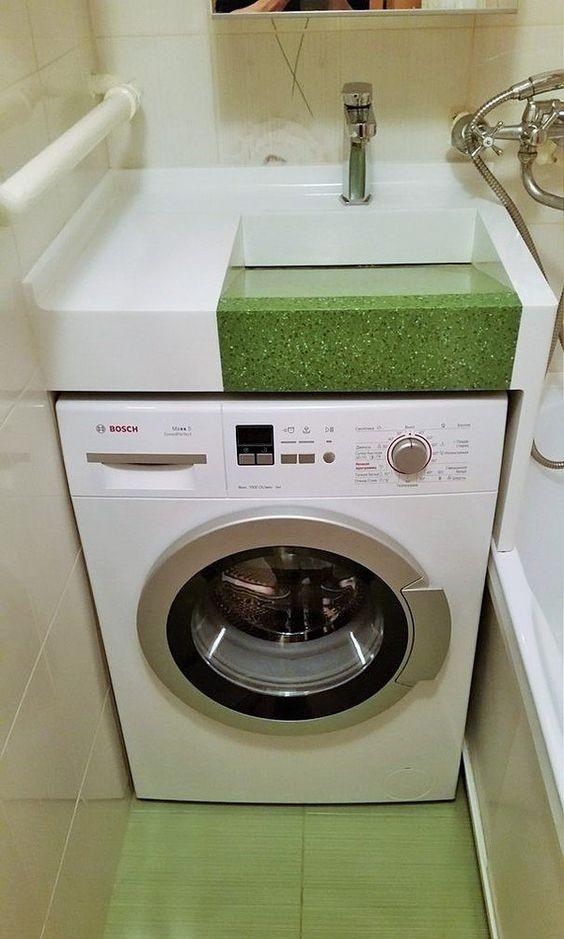 Смеситель - Раковина над стиральной машиной