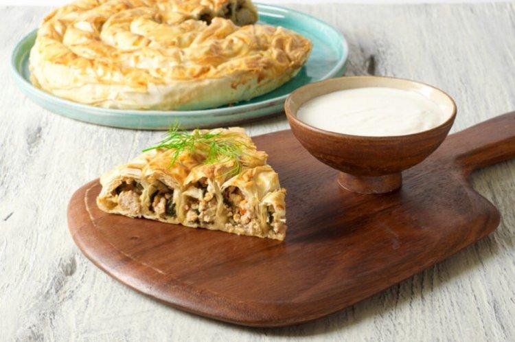 Ленивый мясной пирог - Рецепты для мультиварки