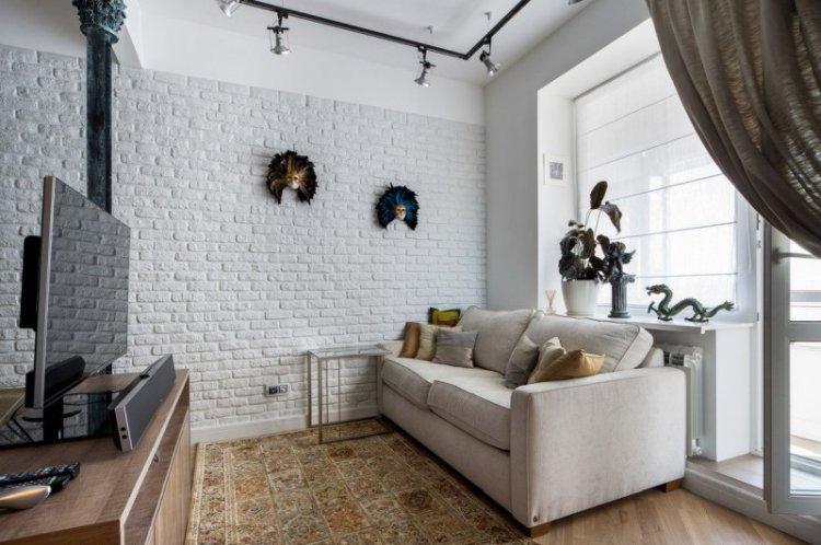 Прозрачные римские шторы 