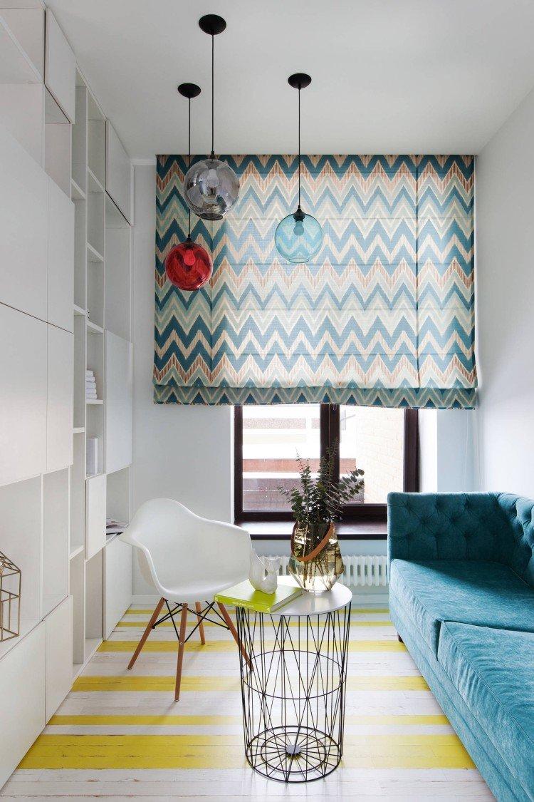 Цветовые решения - Римские шторы